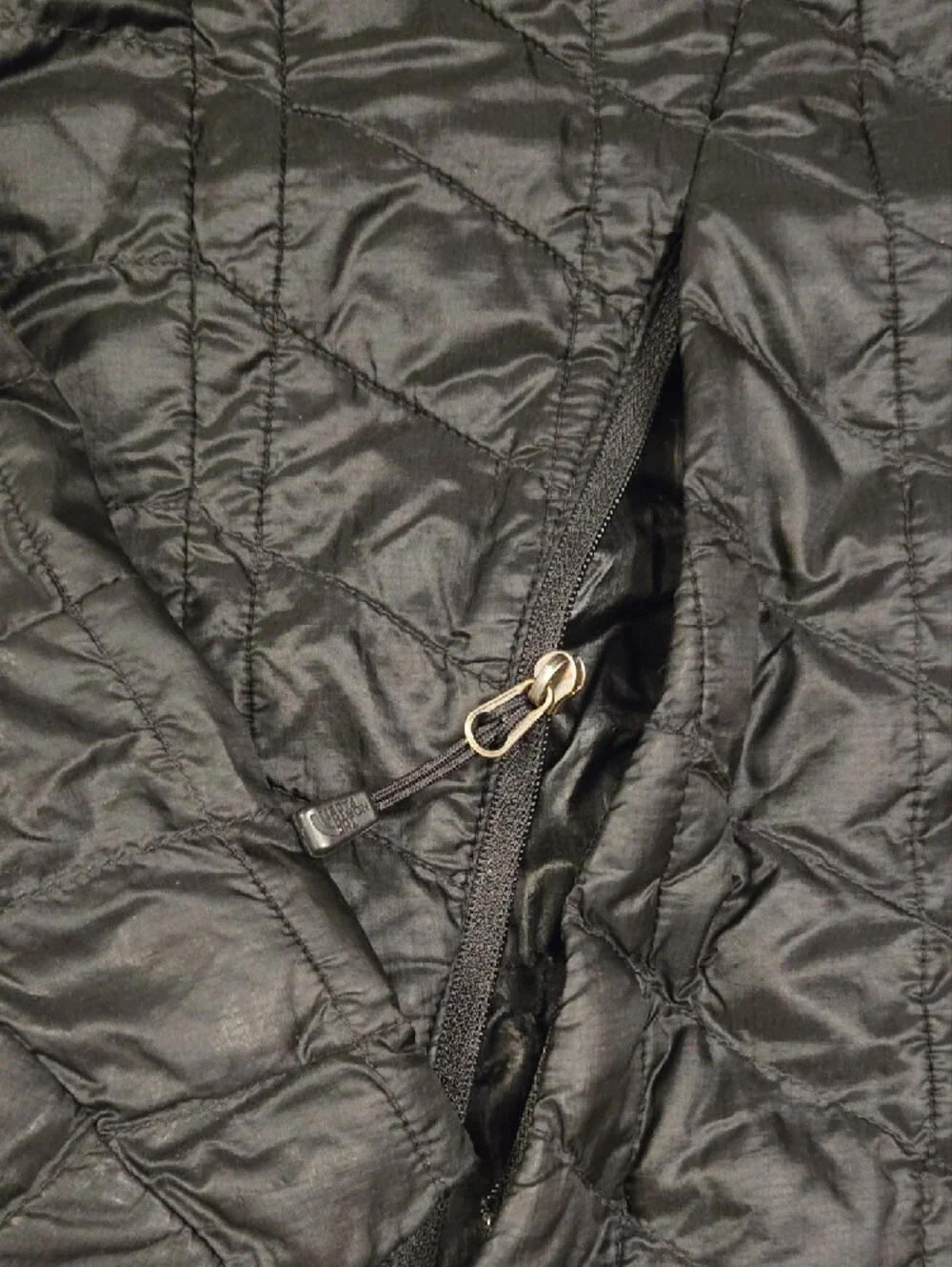 The North Face Men's Black Lightweight Quilted Puffer Jacket